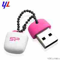 فلش سیلیکون پاور Touch T07 USB 2.0 ظرفیت 32GB رنگ صورتی