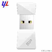 فلش سیلیکون پاور Touch T08 USB 2.0 ظرفیت 32GB رنگ سفید