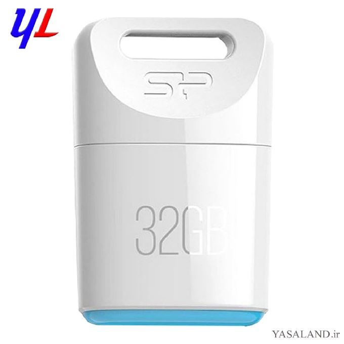 فلش سیلیکون پاور Touch T06 USB 2.0 ظرفیت 32GB رنگ سفید